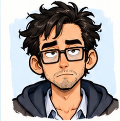 Patch, an application security engineer, looking deadpan